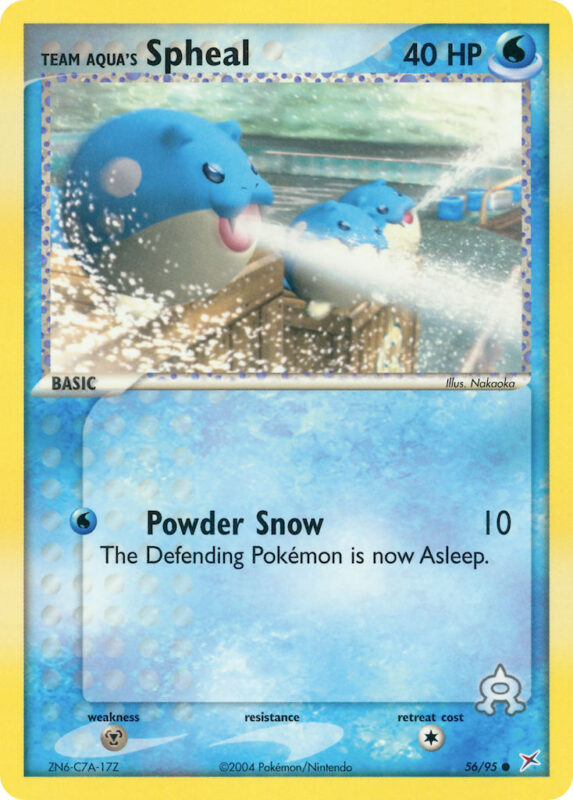 Team Aqua's Spheal